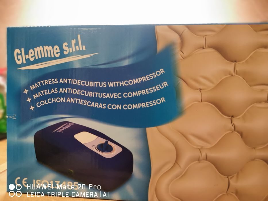 Materac przeciwodleżynowy z pompką GI-emme TKS2012-A