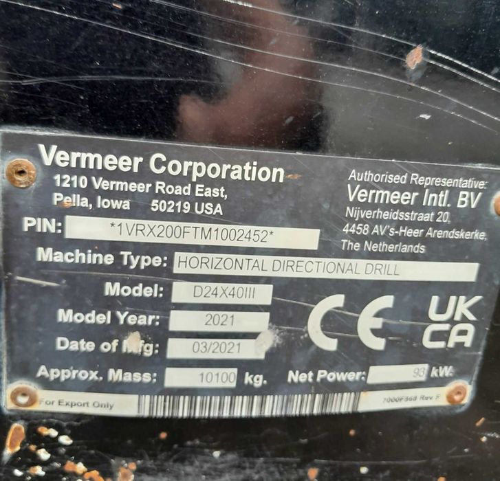 Vermeer 24/40 S3 Navigator