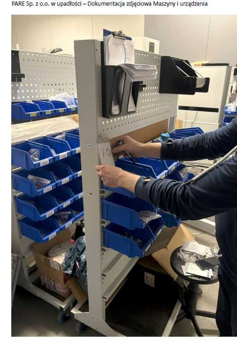 Regał warsztatowy na kółkach (4 szt.)