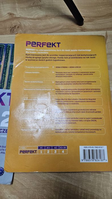 9Zestaw Perfekt 2. Podręcznik + Ćwiczenia. Język niemiecki do liceum i technikum | Pearson