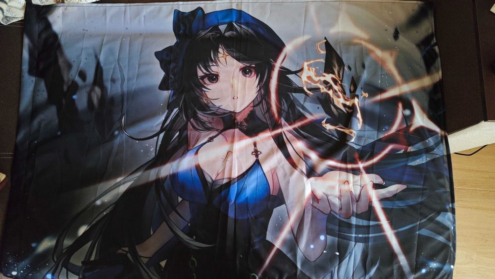 Прапор з аніме по мотиву гри wuthering waves