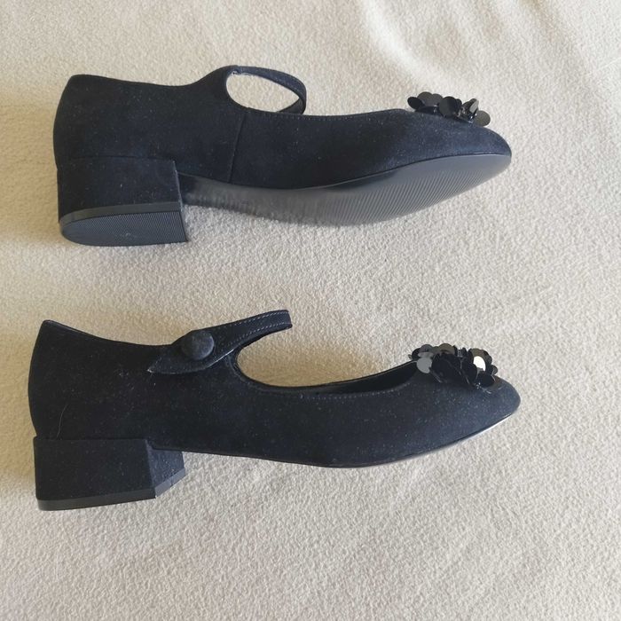 Buty czułenka czarne 38