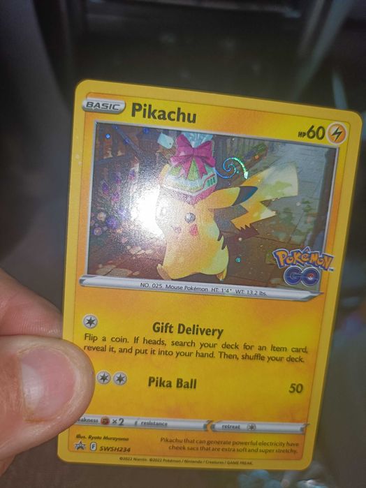Pokémon card Pikachu