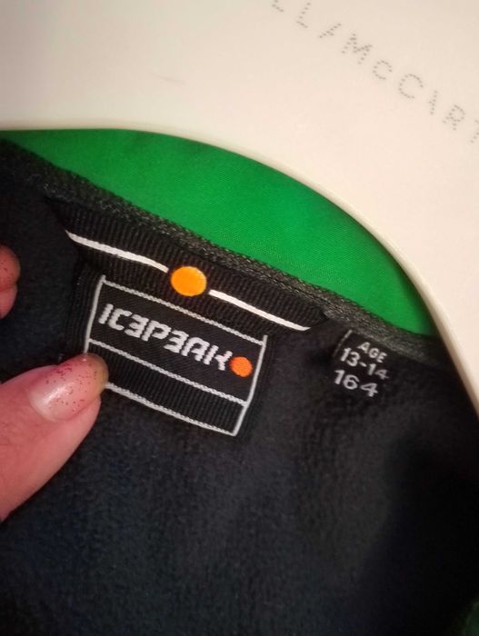 Куртка на флісі на осінь на зріст 164