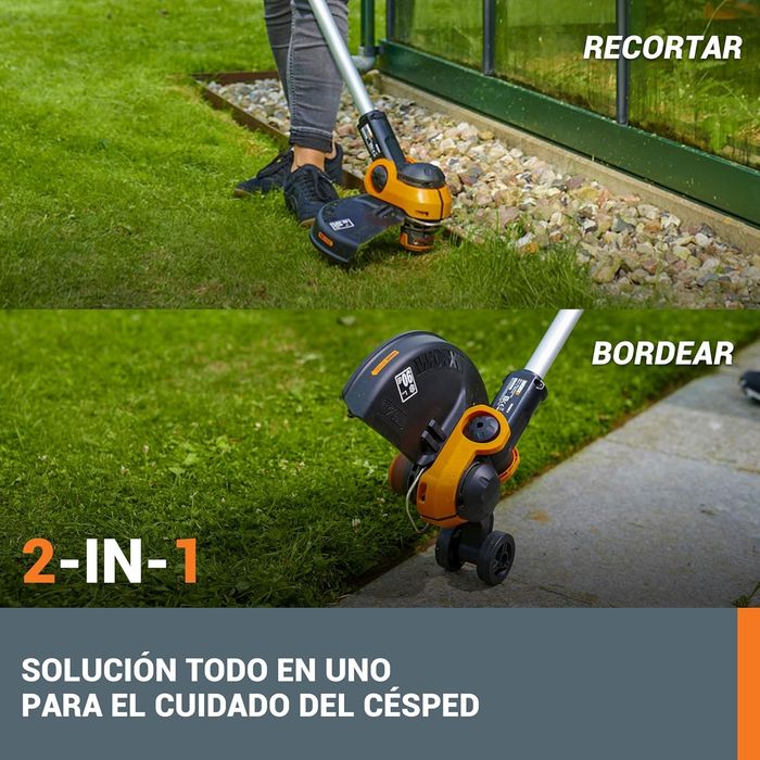 WORX WG163E.1 - 20V Cordless 30cm Grass Trimmer aparador de relva