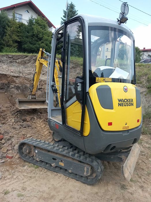 Usługi minikoparką