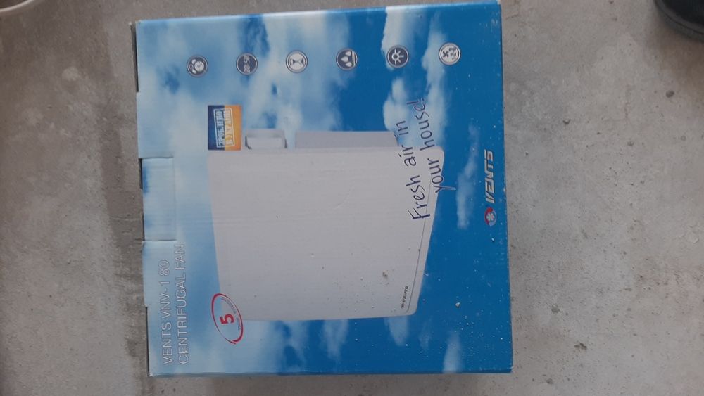 Вытяжка в санузел , кухню Vents
