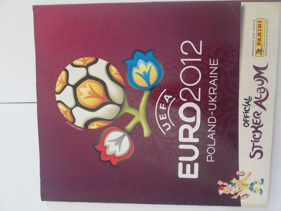 Caderneta completa EURO2012 Poland-Ukraine