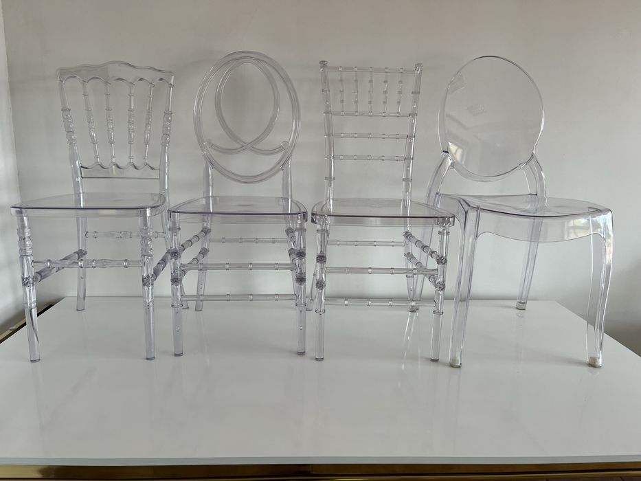 Krzesla transparentne