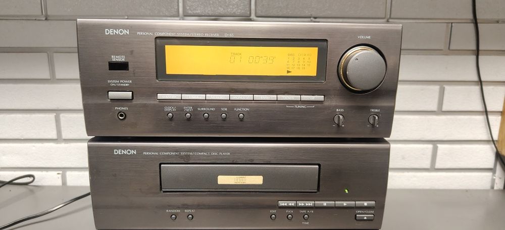 Wieża DENON D-65. Po serwisie
