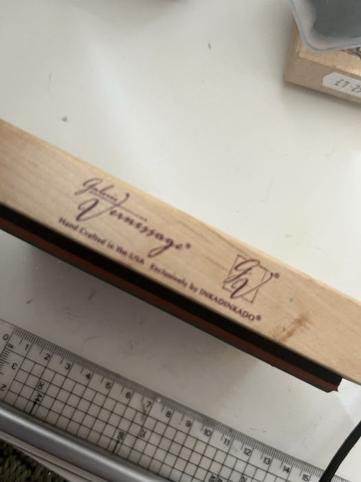 Stempel na drewnianym bloczku Papermania