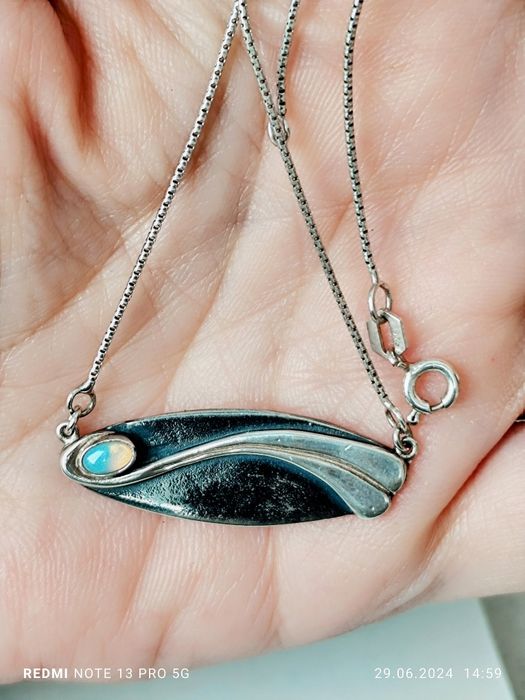 Naszyjnik vintage - srebro 925 T.A