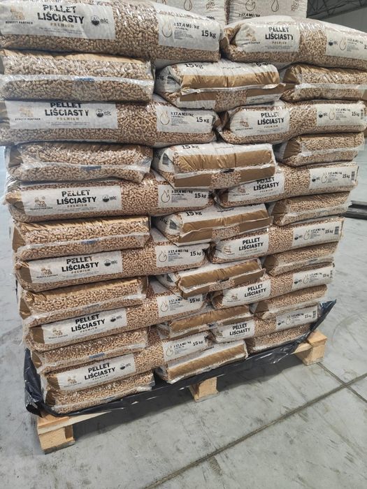 Pellet CERTYFIKOWANY, pellet A1 , pellet liściasty, pellet drzewny