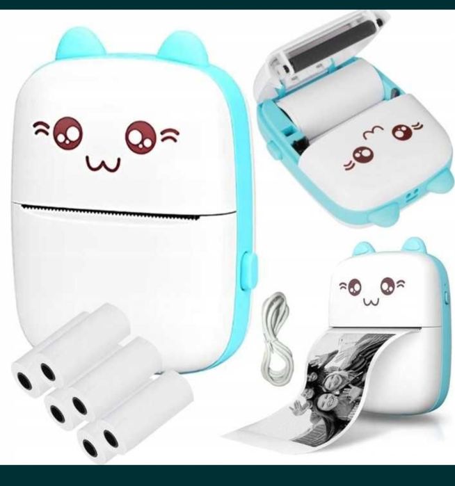 Мини принтер, термопринтер детский Mini Printer
