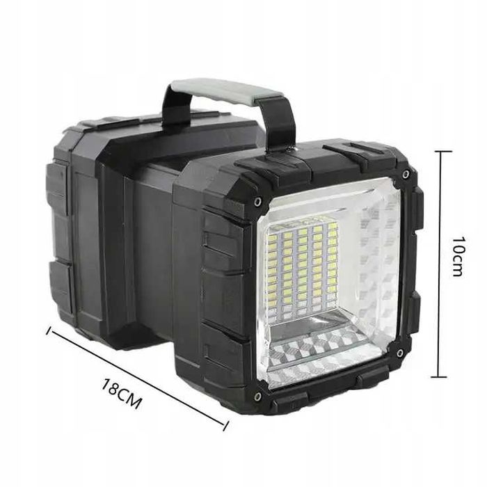 Ліхтар W844 прожектор акумуляторний потужний 1200 lm LED USB Powerbank