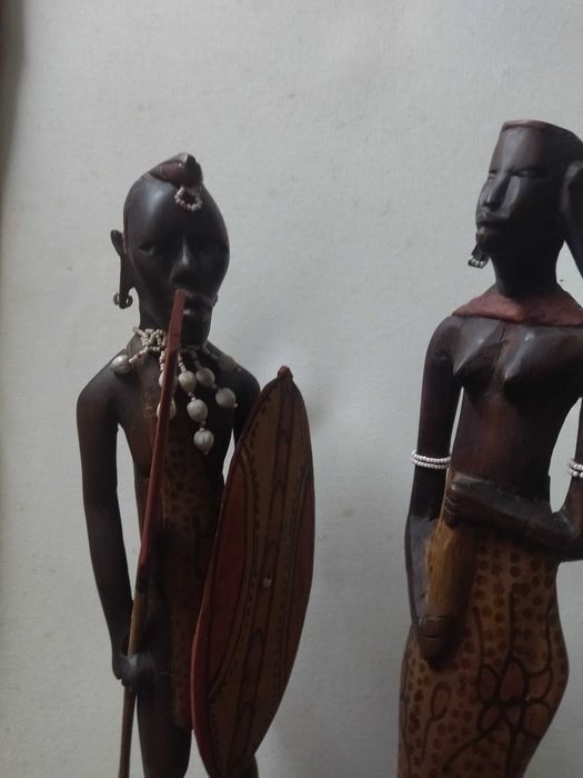 Estatuetas de Casal Masai
