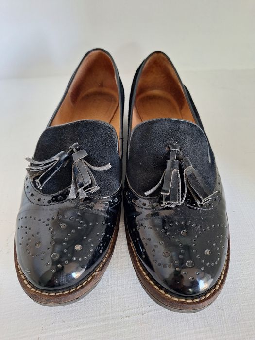 Sapatos de estilo de lofer.