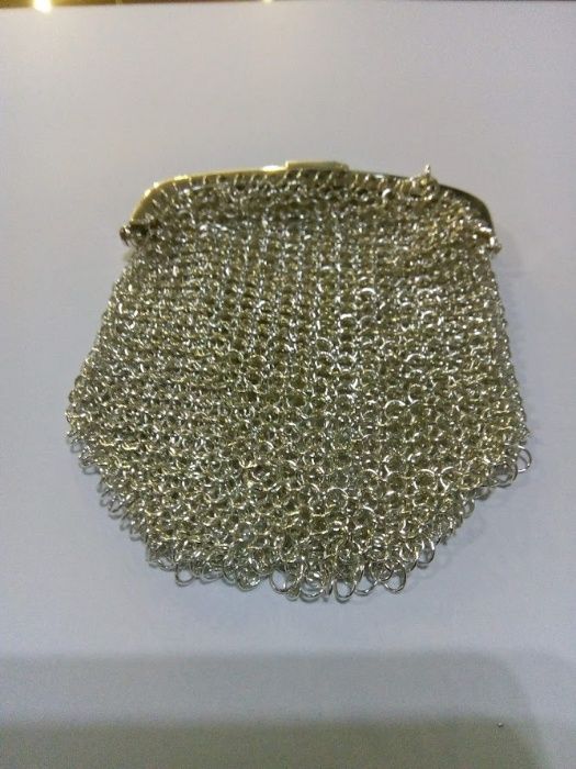 Porta-moedas em prata, 2 dinheiros