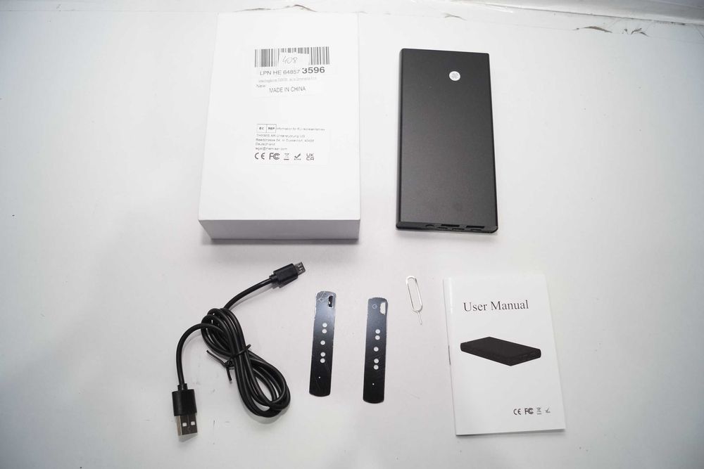 Ukryta kamera szpiegowska dyktafon Powerbank 1000mAh 1080p