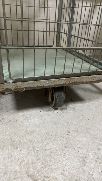 Контейнер-сетка из оцинковки для перевозки и хранения