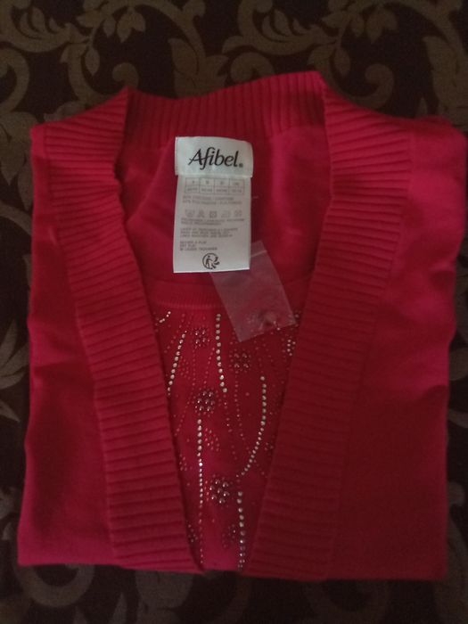 Camisola rosa manga 3/4