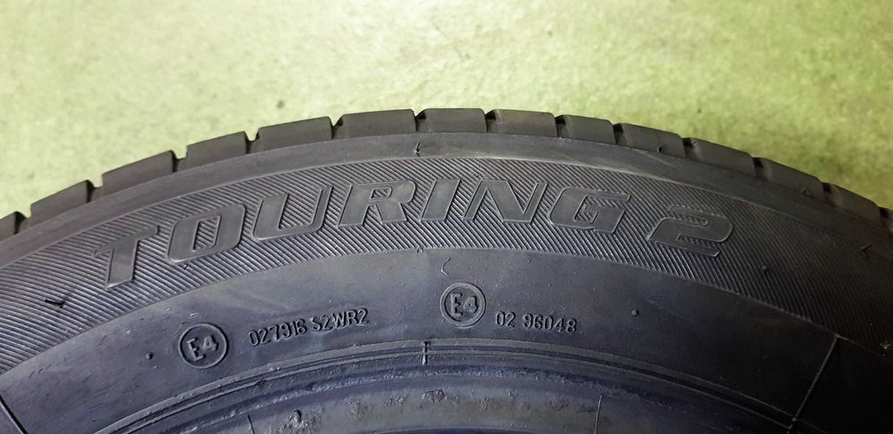 Komplet 165 70 R14 81T Dayton Touring 2 bieżnik 2x6,4mm 2x6,2mm