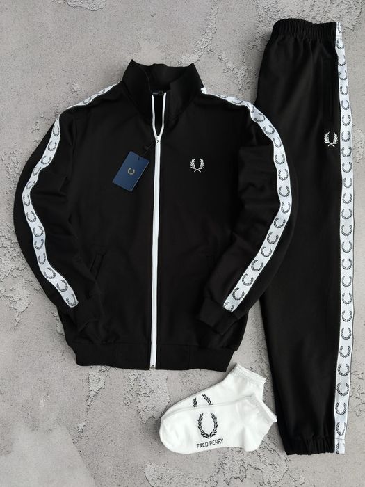 Fred Perry спортивний костюм порний чоловічий та жіночий на весну літо