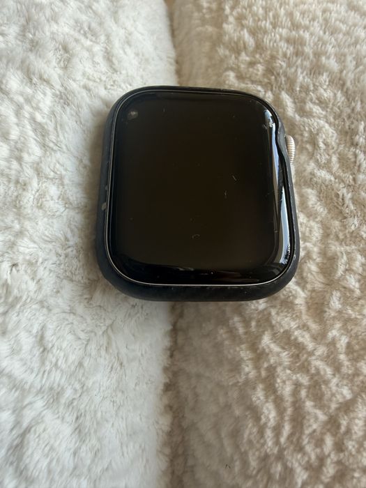 Apple Watch 8 45mm Srebrny- stan idealny
