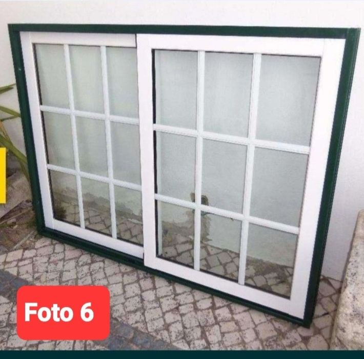 Janelas alumínio Vidro Duplo Portas Alumínio