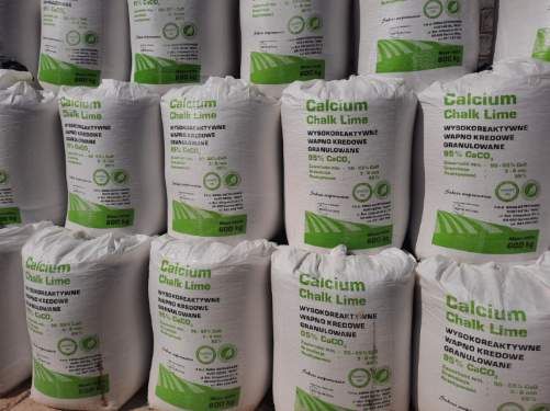Wapno granulowane oraz czarna kreda -PRODUCENT