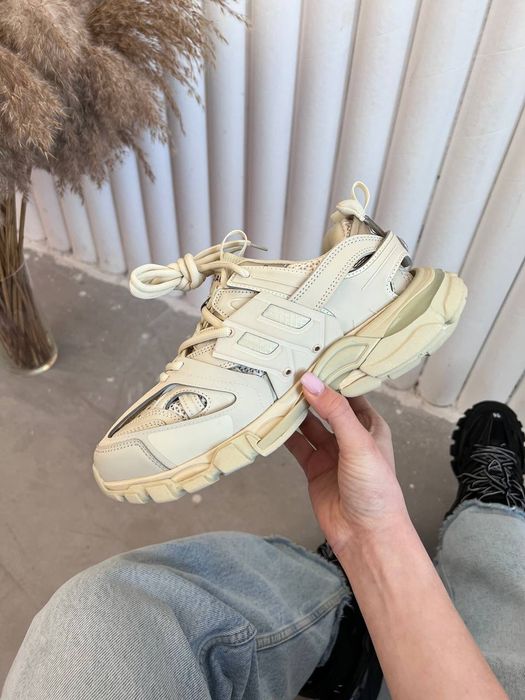 Balenciaga Track beige/Баленсиага трак бежевые 36 37 38 39 40