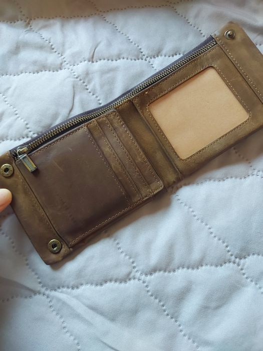 Carteira em pele Homem