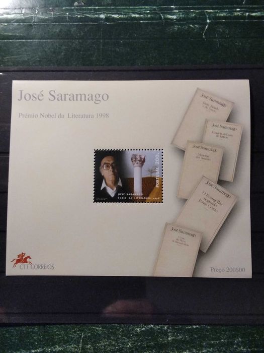 1998 Bloco José Saramago MNH **
