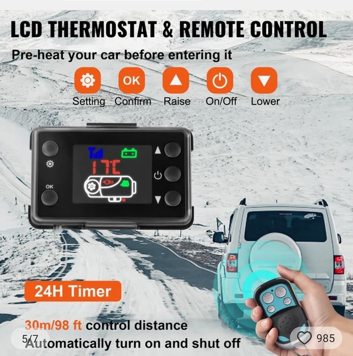 Webasto , chinbasto 12 v 2,  5-8 kw.