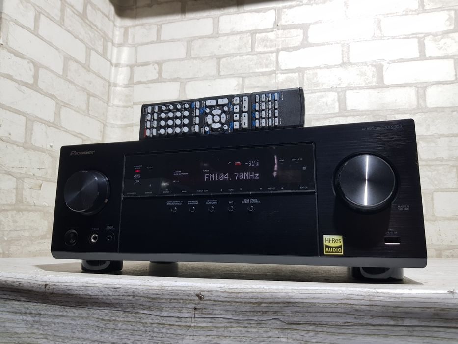 5.2 AV ресивер PIONEER VSX 830, 5x130 Вт, HDMI, Wi-Fi, Bluetooth 4k б/у з Німеччини