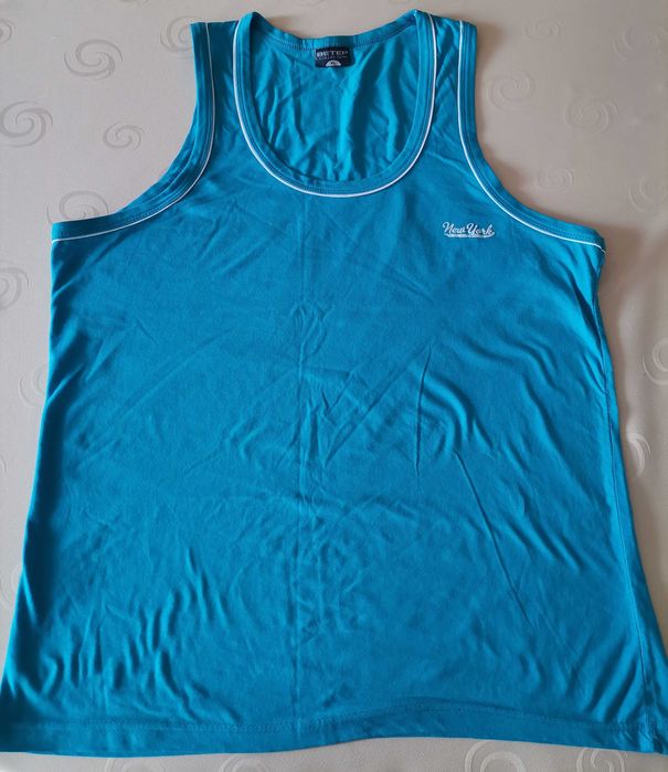 Niebieski top rozmiar XL