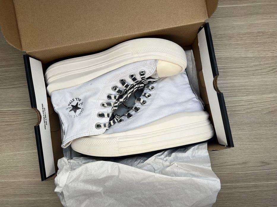 Converse x Chuck Taylor All Star Move High White rozmiar 38 / 24.5cm