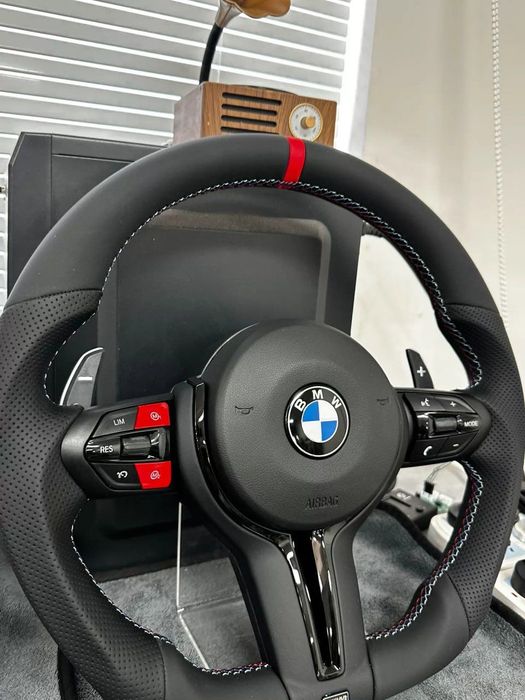 Volante BMW M Sport - Compatível com Chassis F, com AirBag, Certificado.