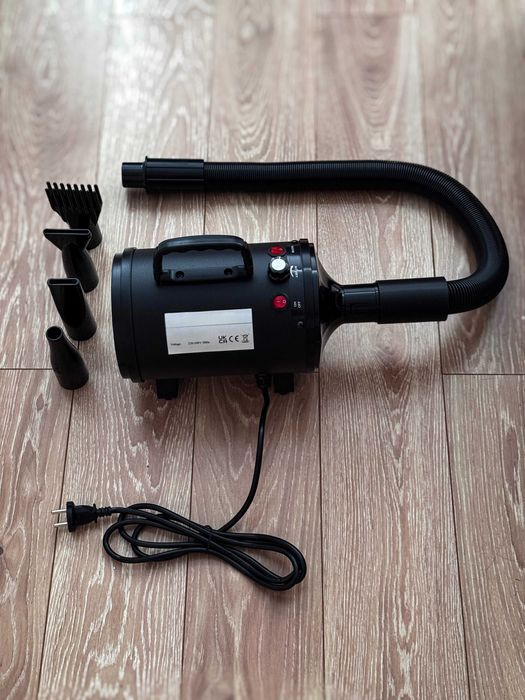 CICHA i POTĘŻNA Suszarka 230V Do Szybkiego Osuszania Psa Po Kąpieli