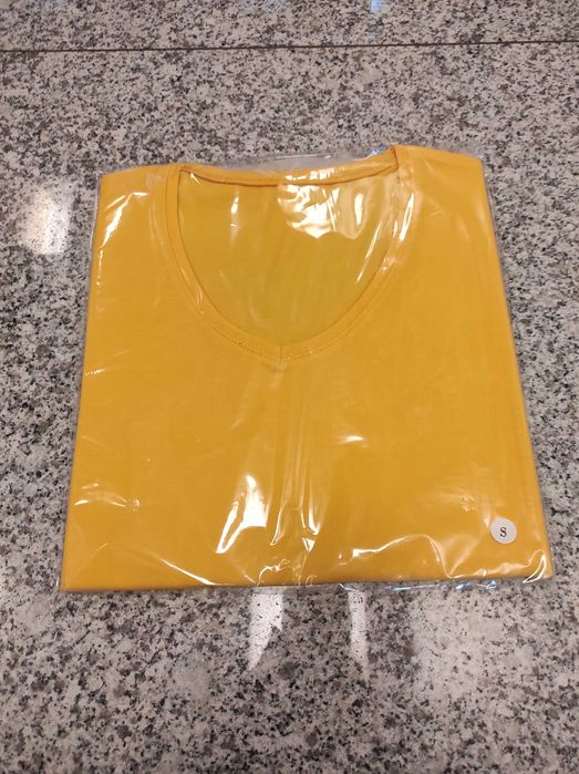 T-shirts Senhora Básicas (gola em bico)