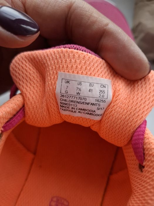 Женские кроссовки"Clarks" 41 размер