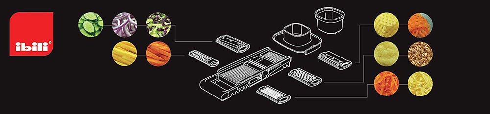 Ralador Multifuncional, mandolina, Easycook IBILI, novo caixa selada