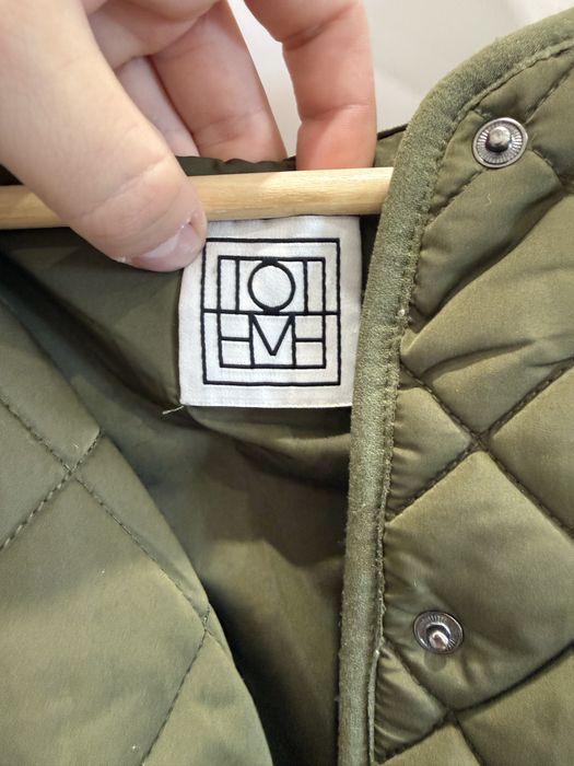 Зеленая  куртка TOTEME размер М