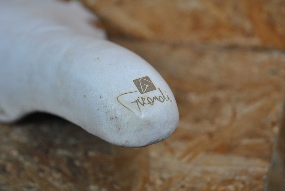 Siodło rowerowe Selle San Marco Regal białe siodełko retro szosa
