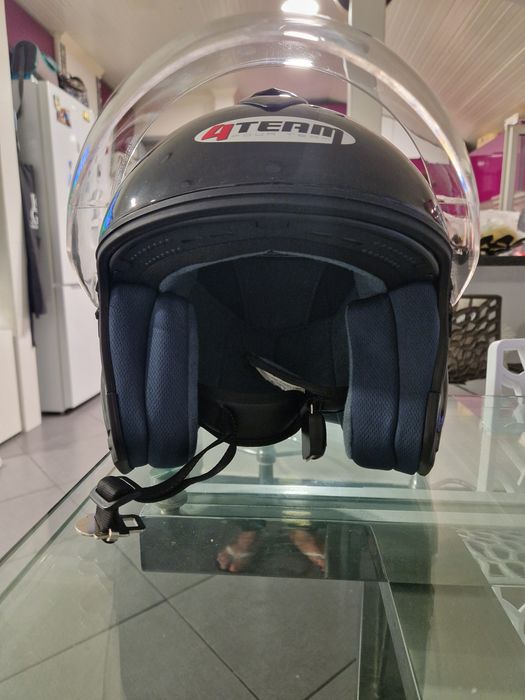 Capacete mota novo