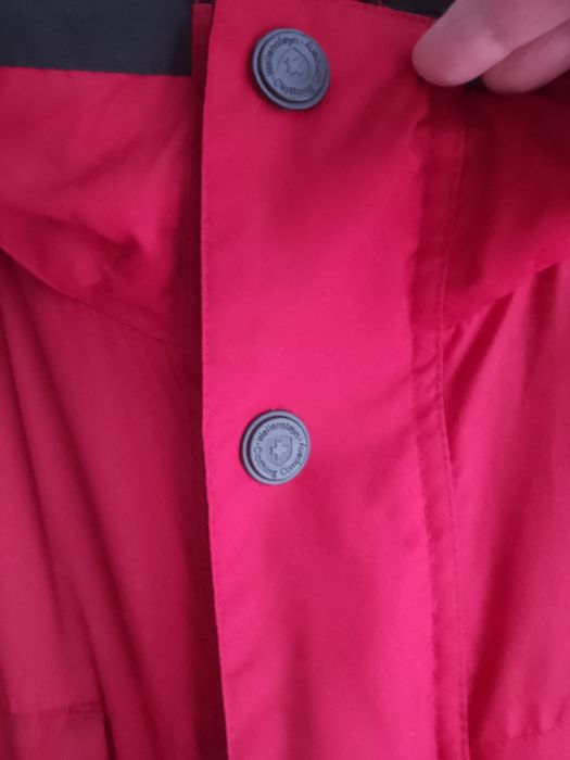 Kurtka męska L VW GOLF czerwona