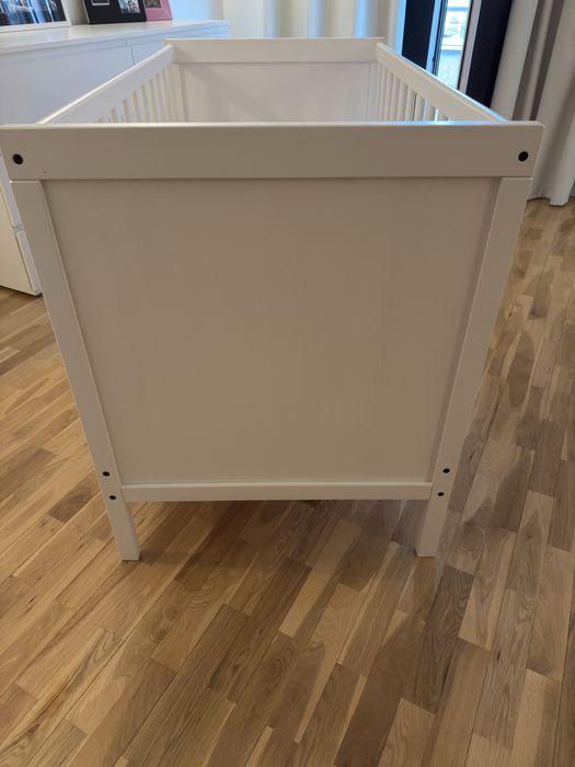 Berço, branco, 60x120 cm