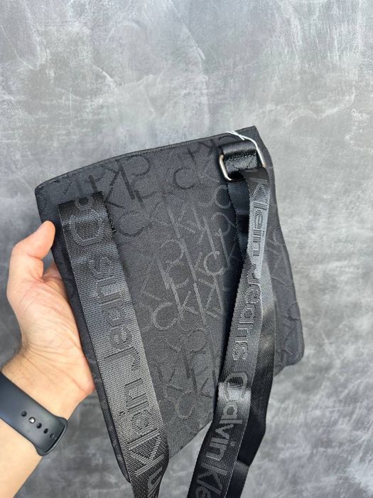 Мужска сумка кельвин кляин на через плече, чоловіча барсетка придбати