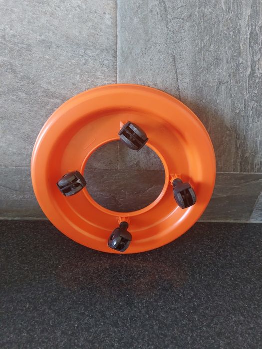 Base para transportar garrafas de gás