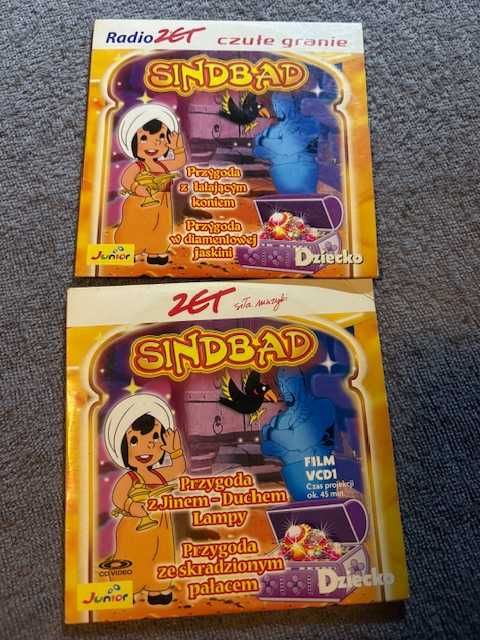 2 płyty VCD Sindbad filmy